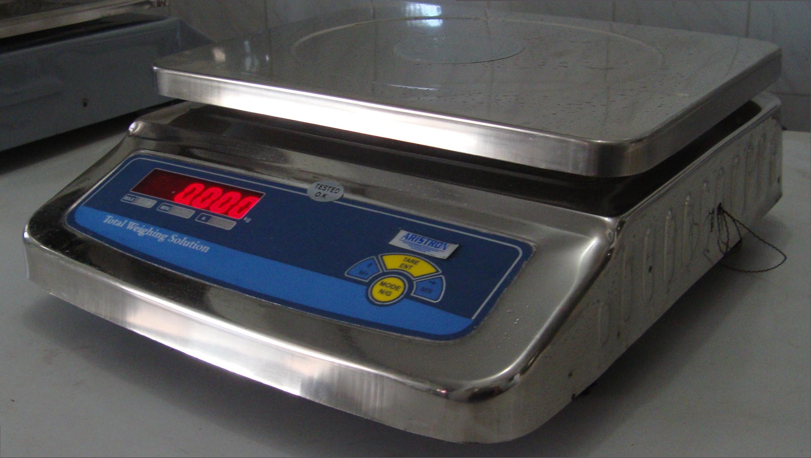 Electronic Table Top Weighing Scale